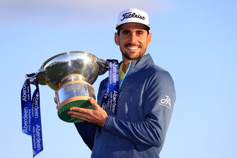 Efter fem år knep Rafa Cabrero-Bello åter en titel på Europatouren. Foto: Getty Images